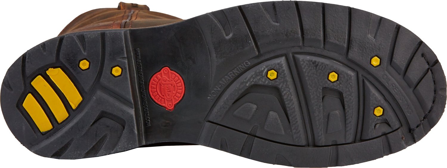 Justin Men's Wyoming Worker II EH Wellington Work Boots - view number 5