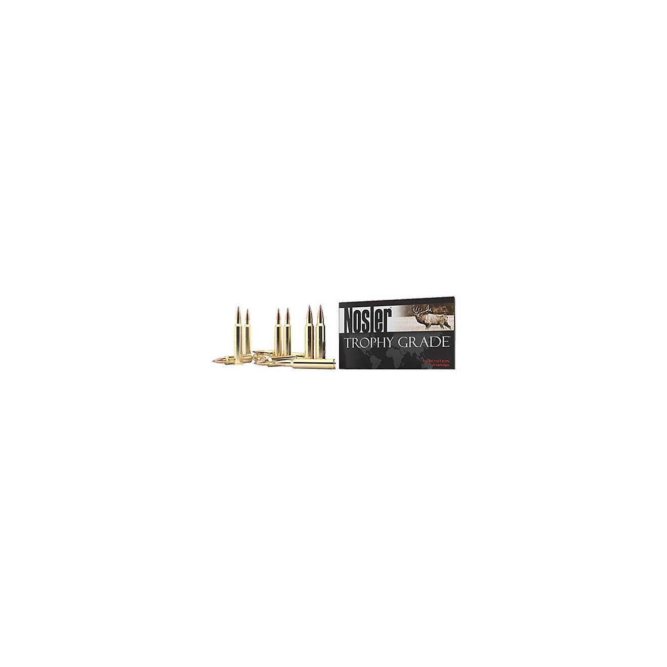 Nosler Trophy Grade Long Range .30-378 Weatherby Magnum 210-Grain Centerfire Rifle Ammunition                                    - view number 1