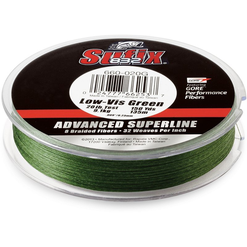 Photos - Fishing Line Sufix 832 Advanced Superline 15 lb. - 150 yards Braided , 15 Lbs - at Academy Sports 660-015G 