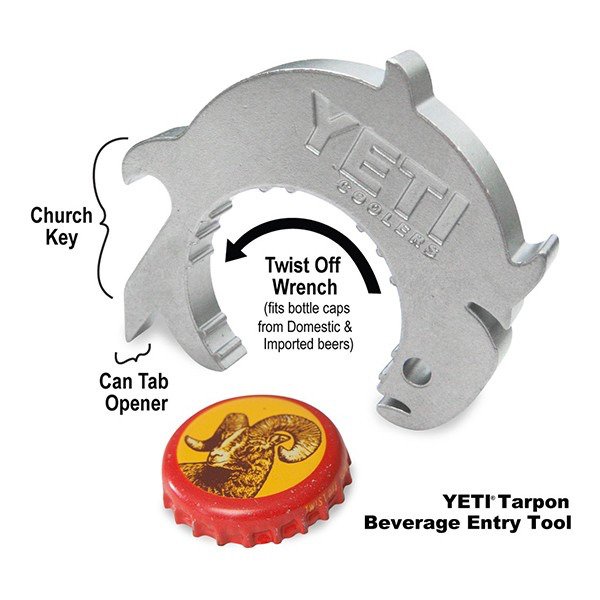 YETI Coolers Tarpon Beverage Entry Tool | Academy