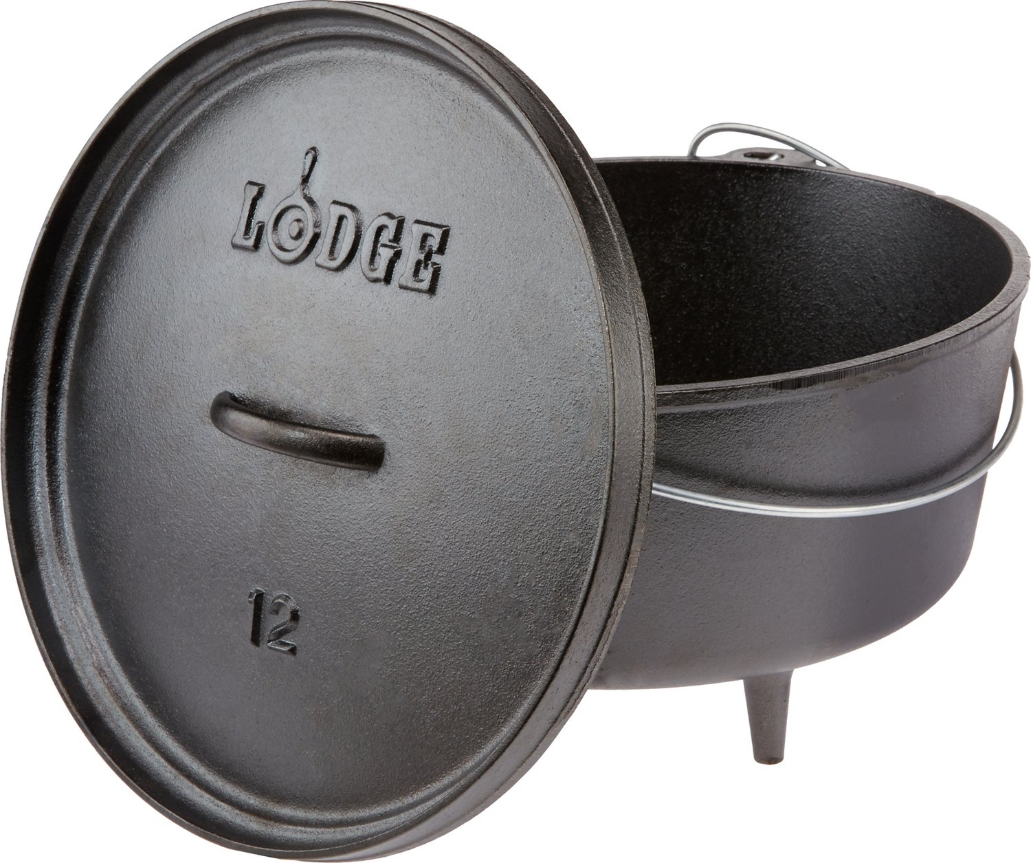 8-qt Camp Dutch Oven, Cast Iron Cookware