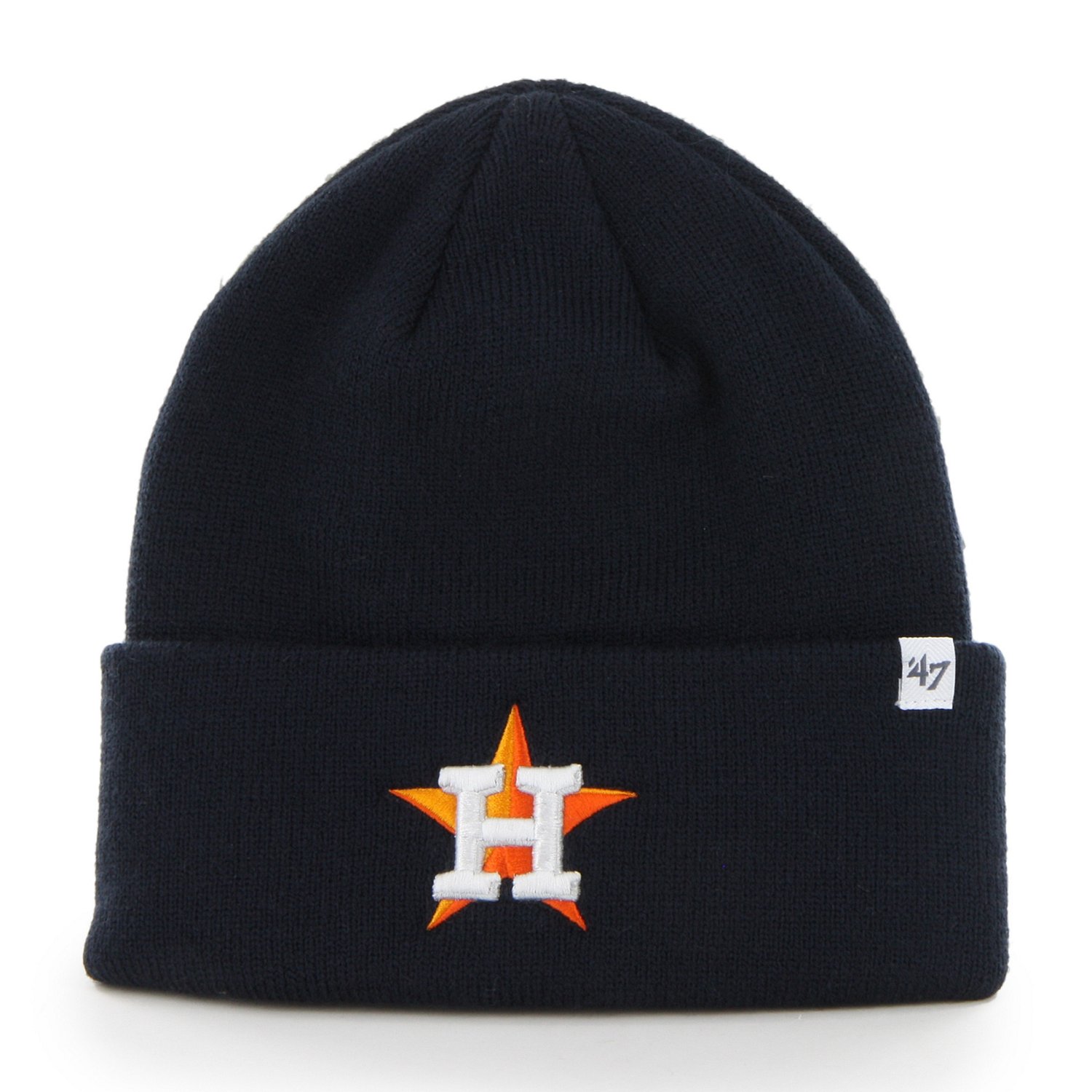 '47 Men's Houston Astros Raised Cuff Knit Hat Academy