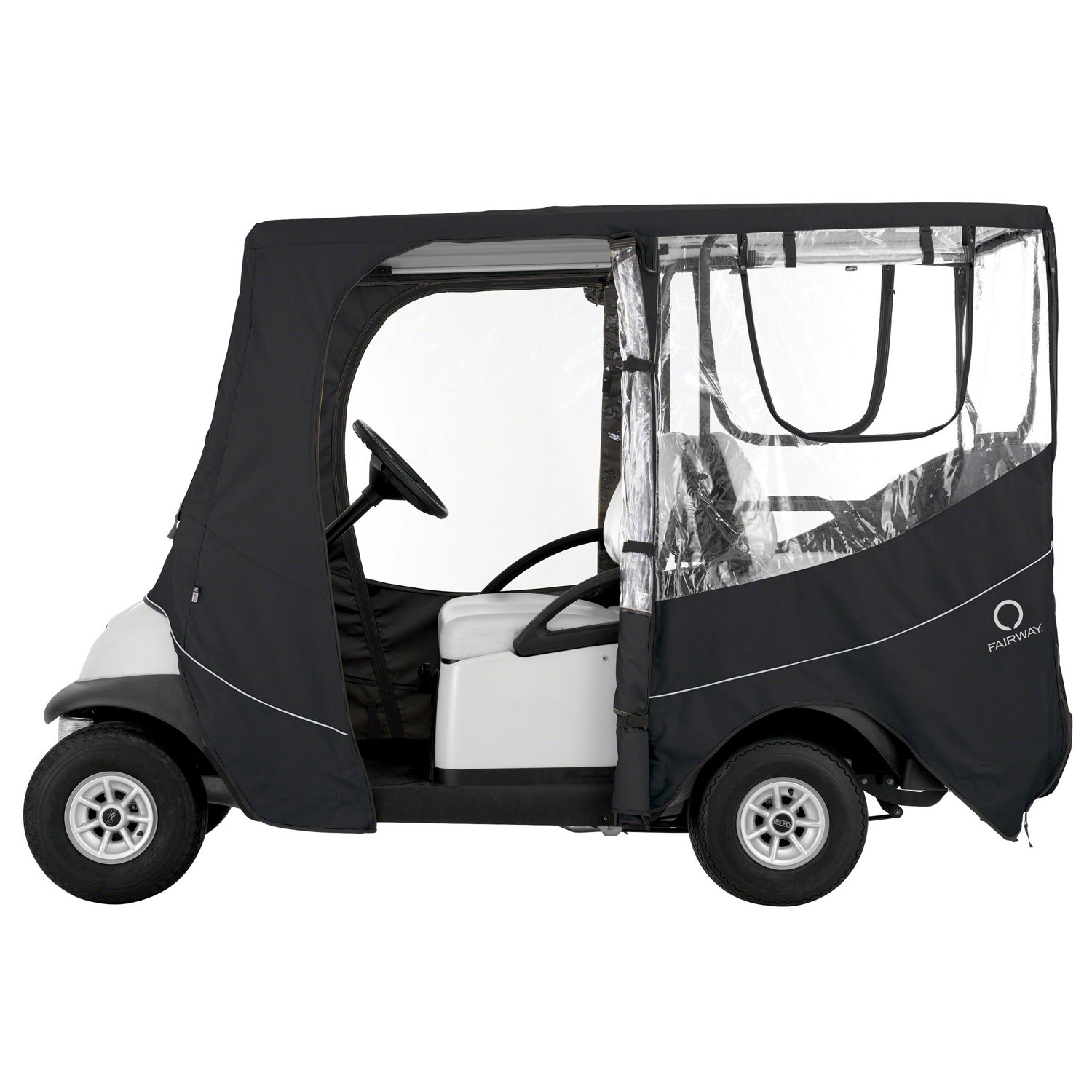 Classic Accessories Deluxe Long Roof Golf Cart Enclosure - view number 2