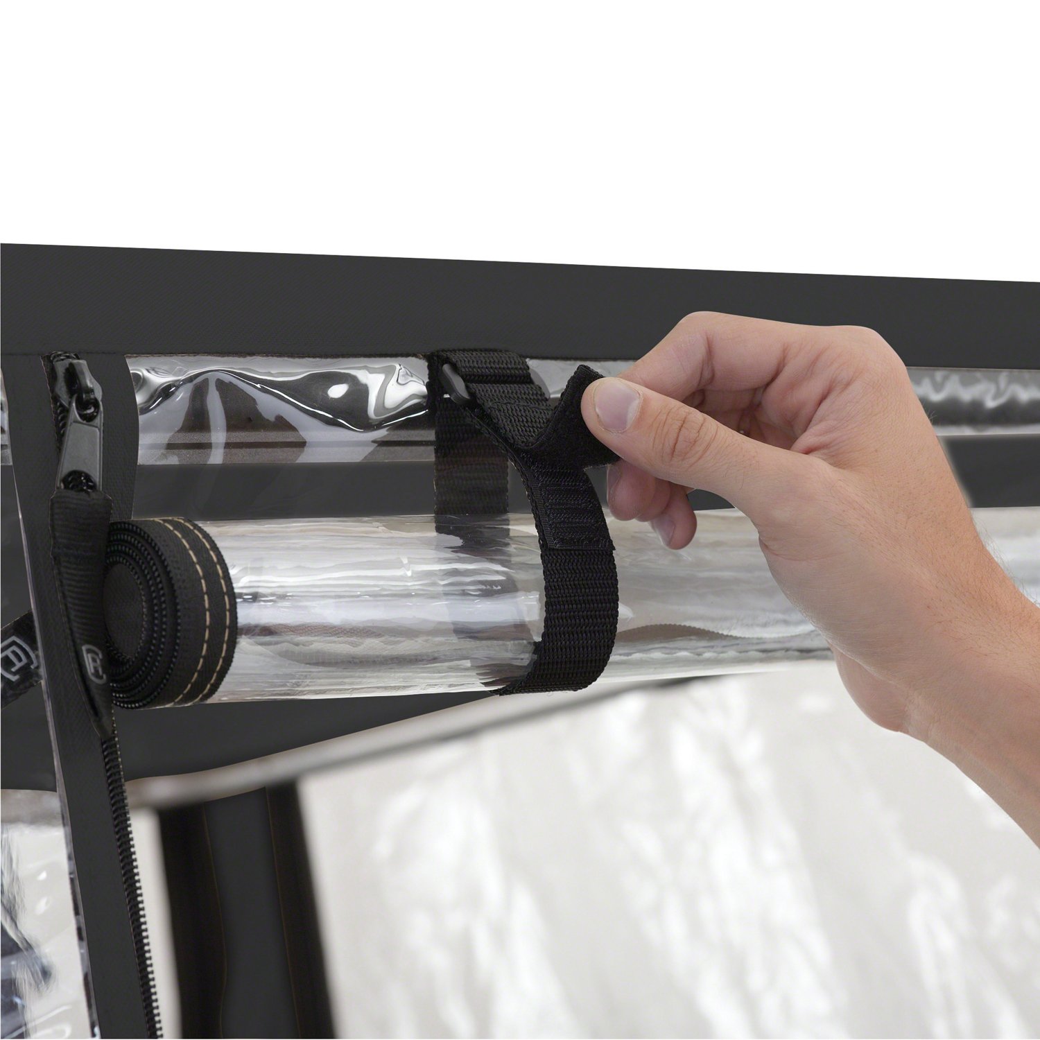 Classic Accessories Deluxe Long Roof Golf Cart Enclosure - view number 4