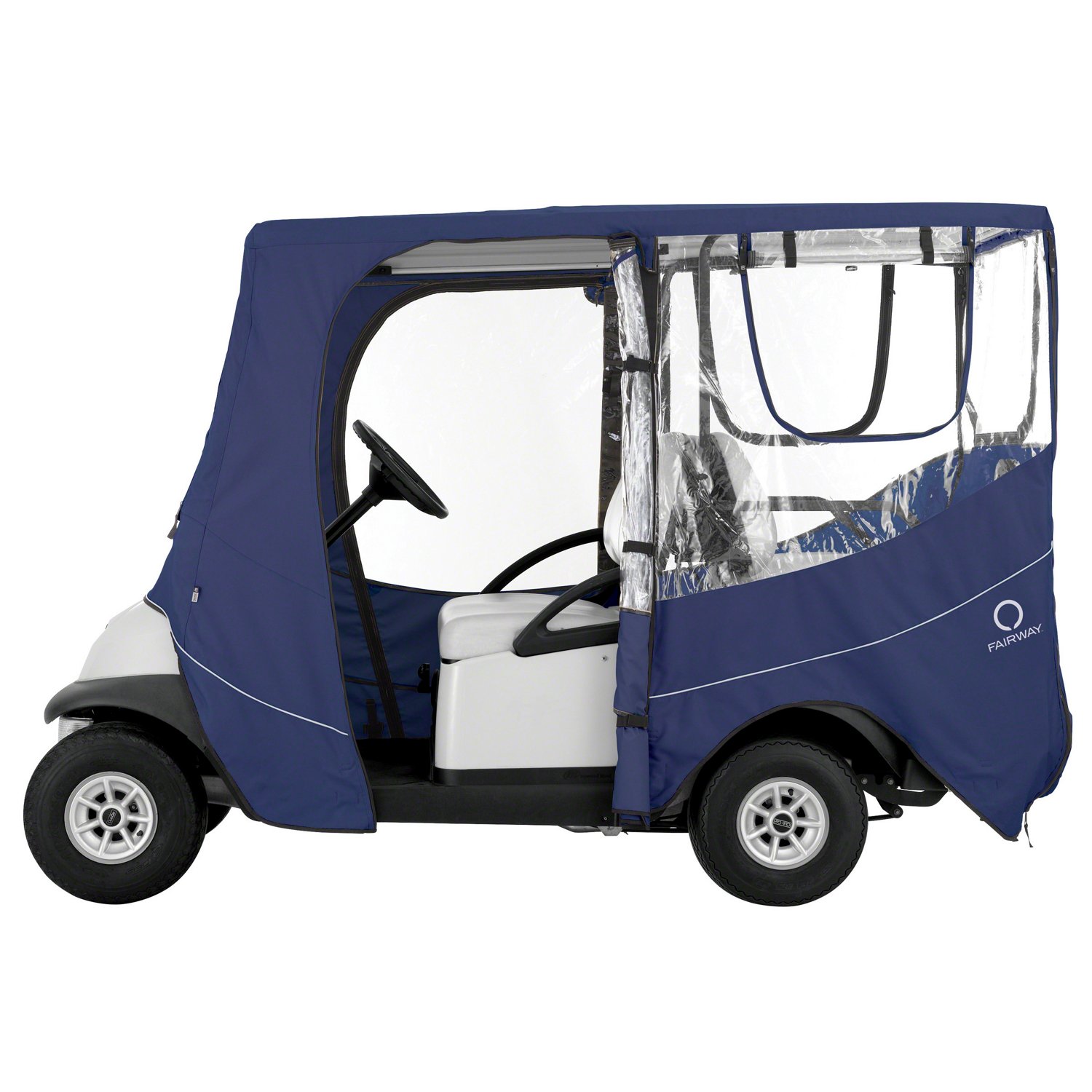 Classic Accessories Deluxe Long Roof Golf Cart Enclosure - view number 2