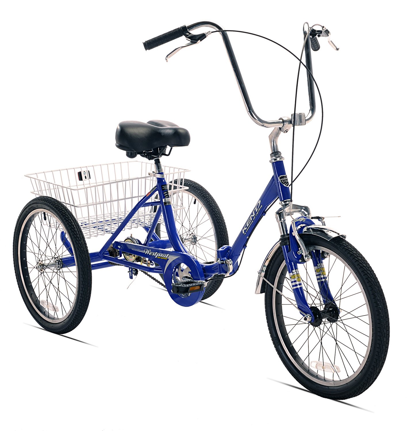 KENT Adults' Westport Folding Tricycle                                                                                           - view number 1 selected
