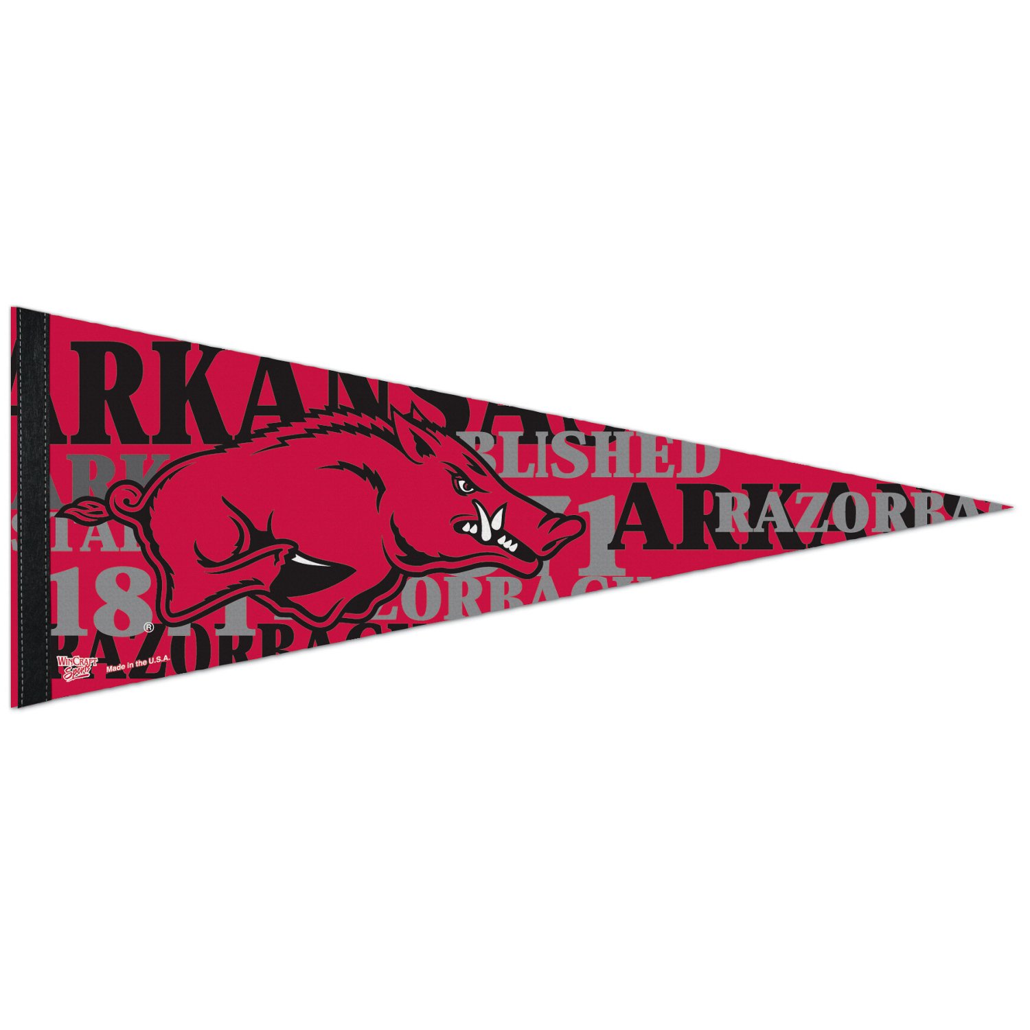 WinCraft University of Arkansas Premium Pennant