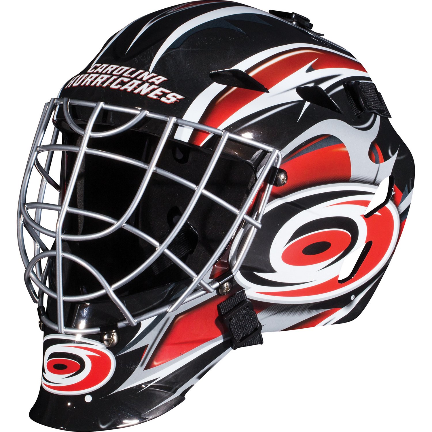 Franklin Boys' Carolina Hurricanes GFM 1500 Goalie Face Mask Academy