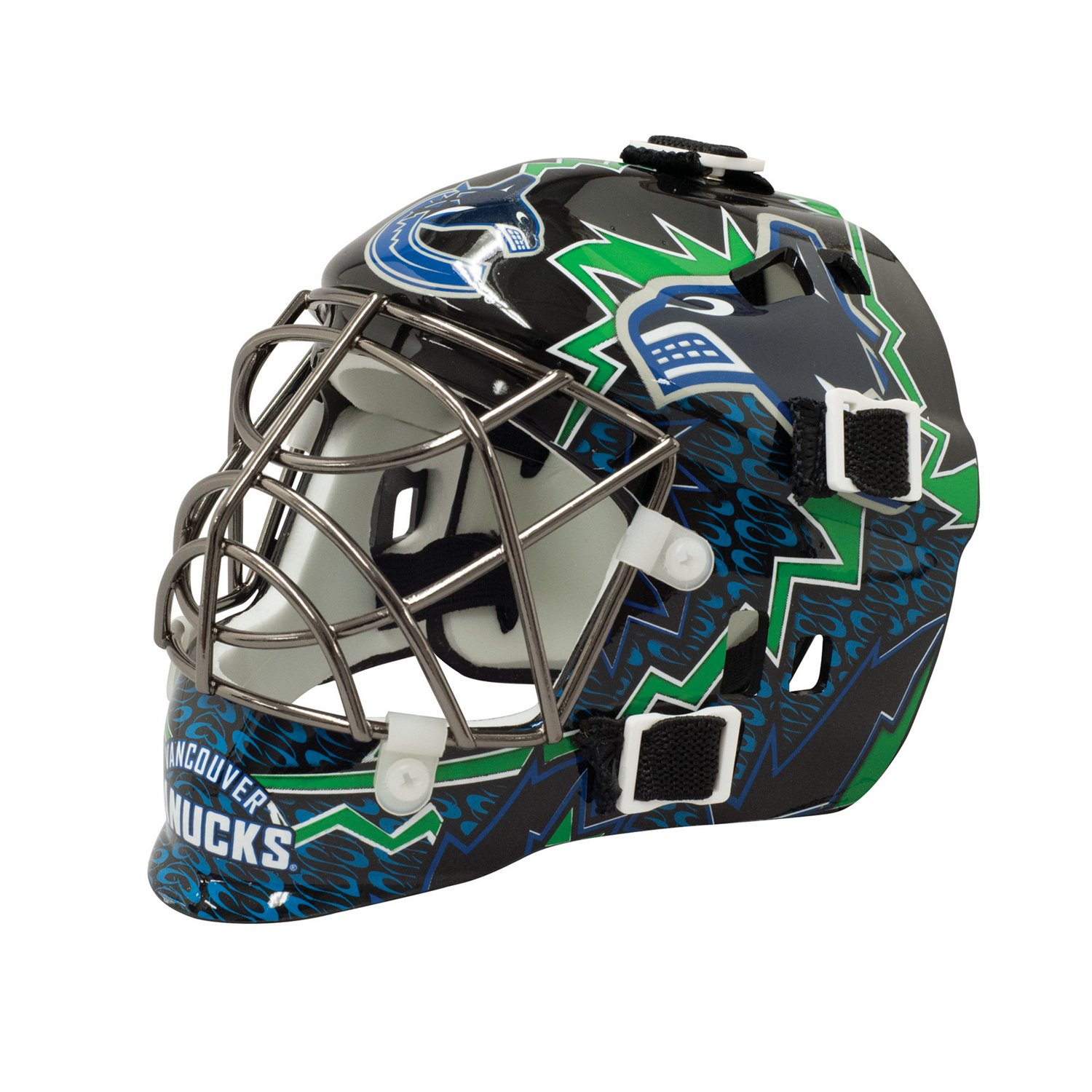 Franklin NHL Team Series Vancouver Canucks Mini Goalie Mask Academy