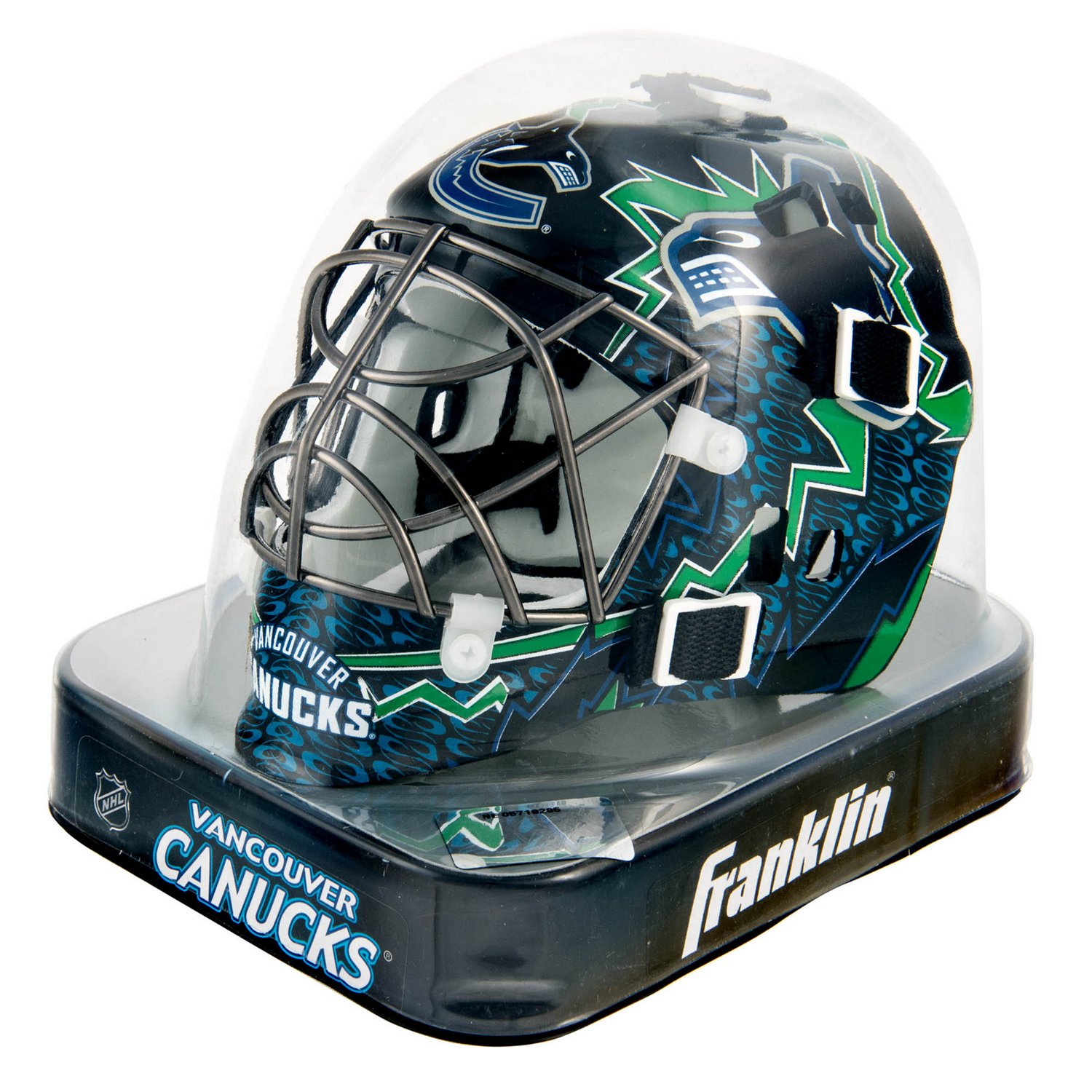 Franklin NHL Team Series Vancouver Canucks Mini Goalie Mask - view number 2