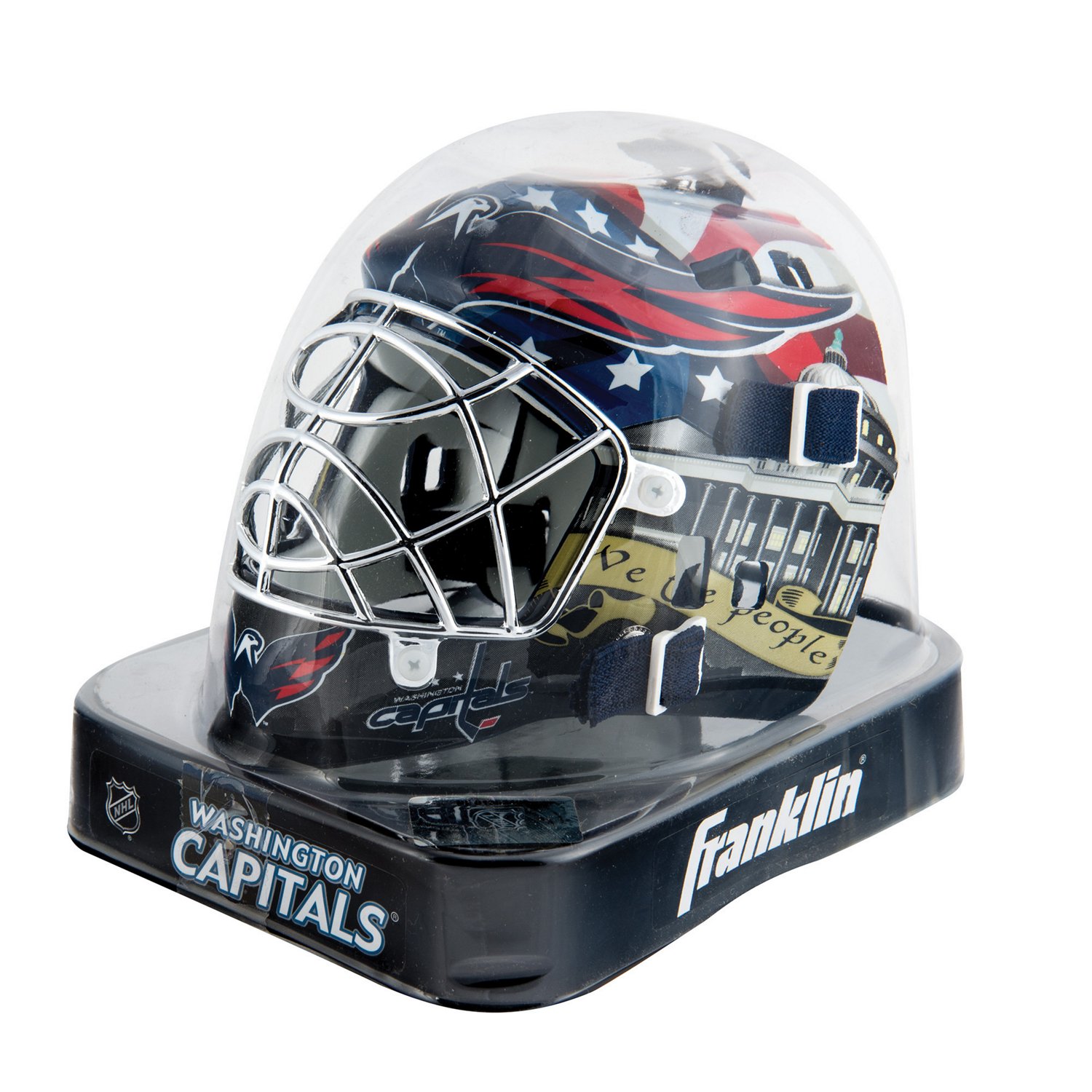Franklin NHL Team Series Washington Capitals Mini Goalie Mask - view number 2