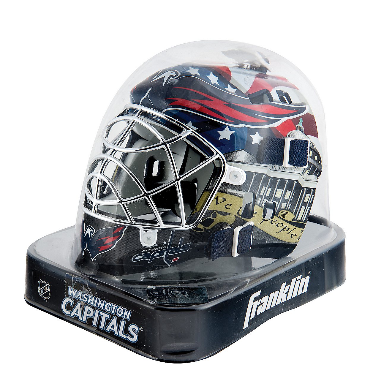 Franklin NHL Team Series Washington Capitals Mini Goalie Mask                                                                    - view number 2