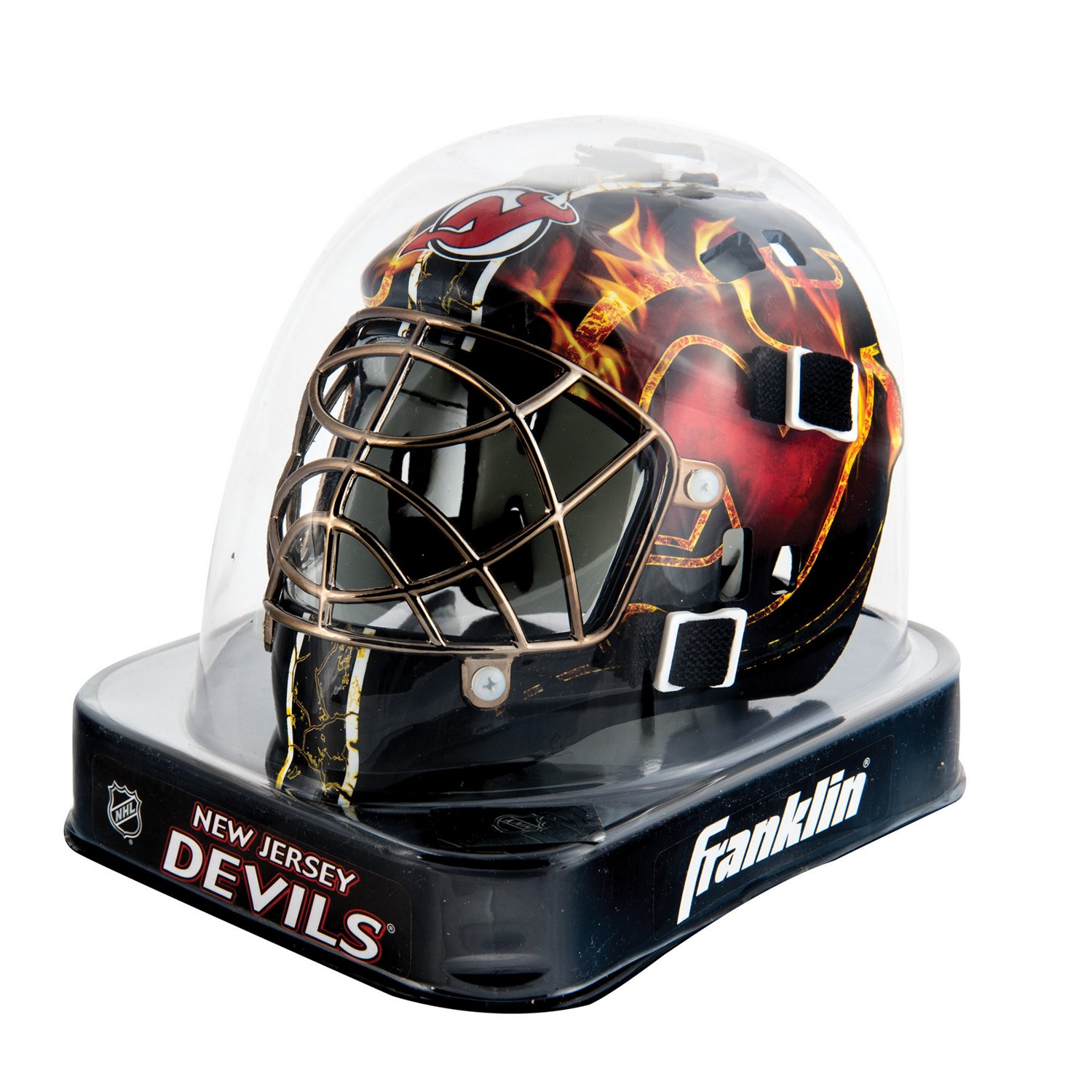 Franklin NHL Team Series New Jersey Devils Mini Goalie Mask - view number 2