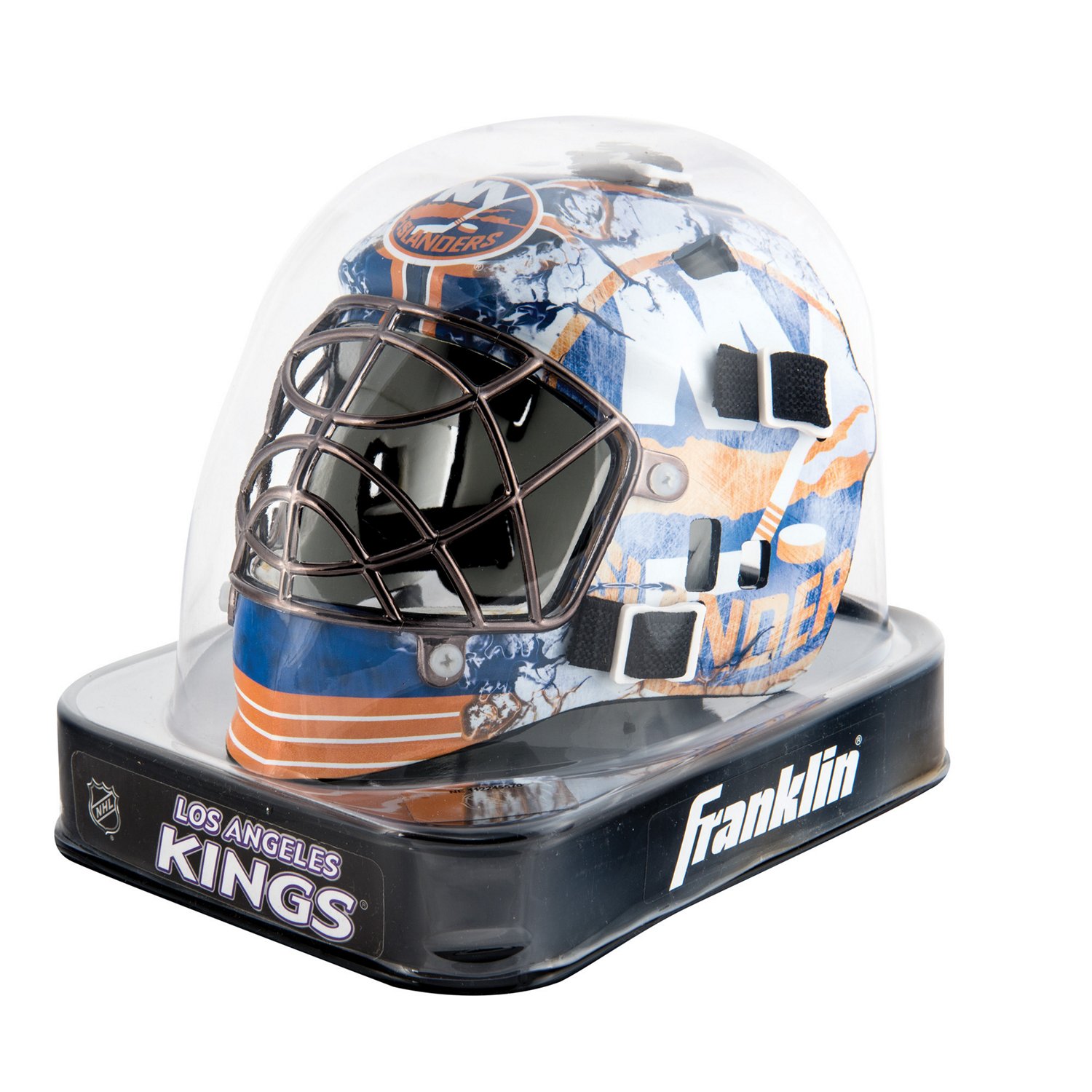 Franklin NHL Team Series New York Islanders Mini Goalie Mask - view number 2