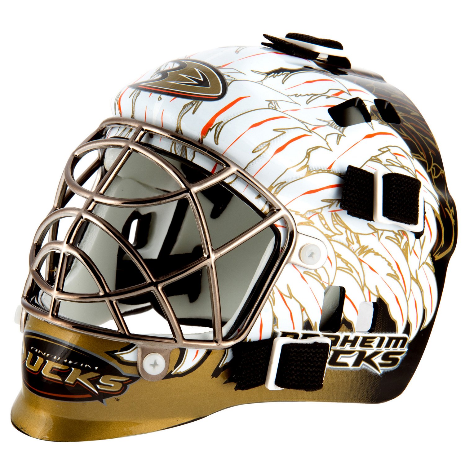 nhl hockey mask front view