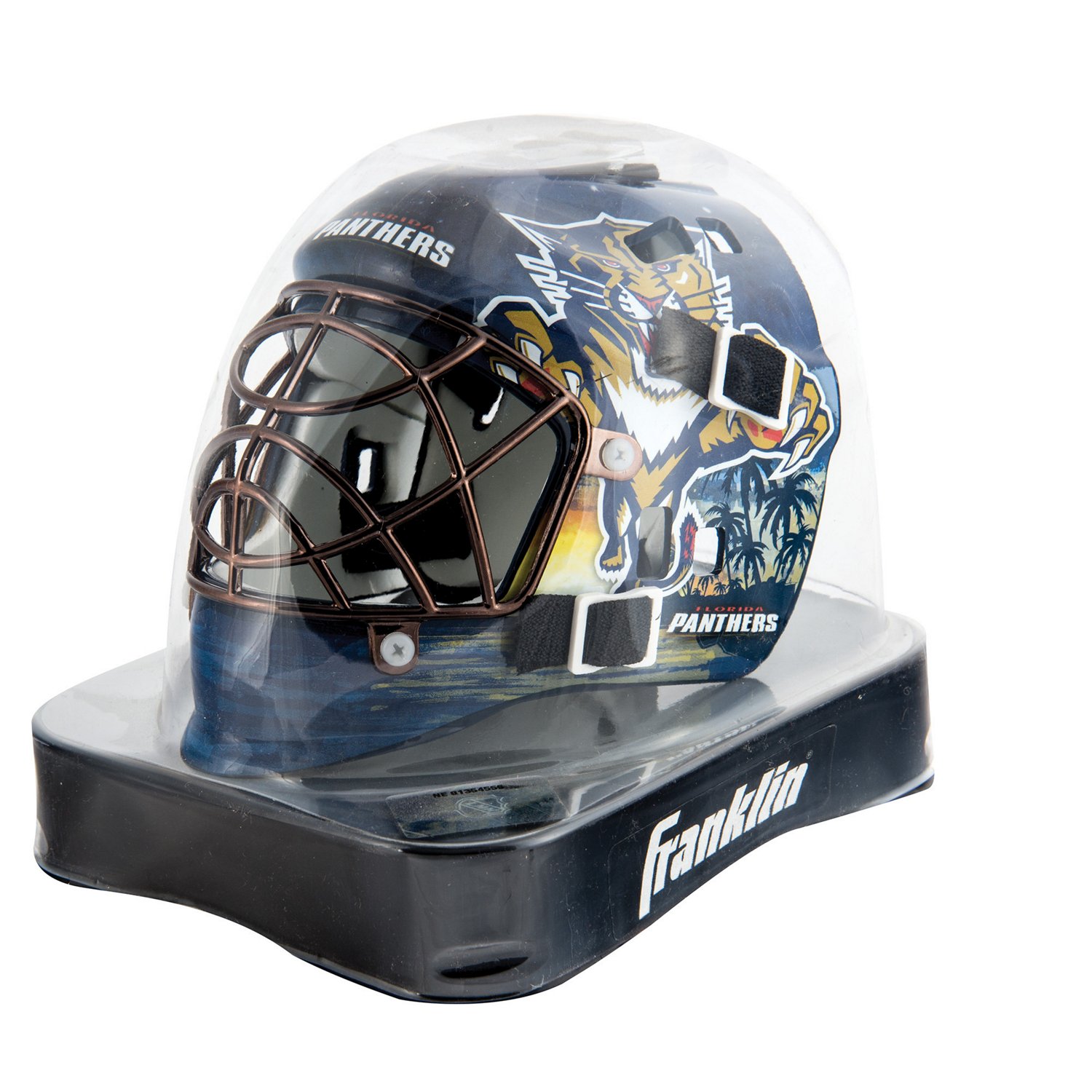 Franklin NHL Team Series Florida Panthers Mini Goalie Mask - view number 2