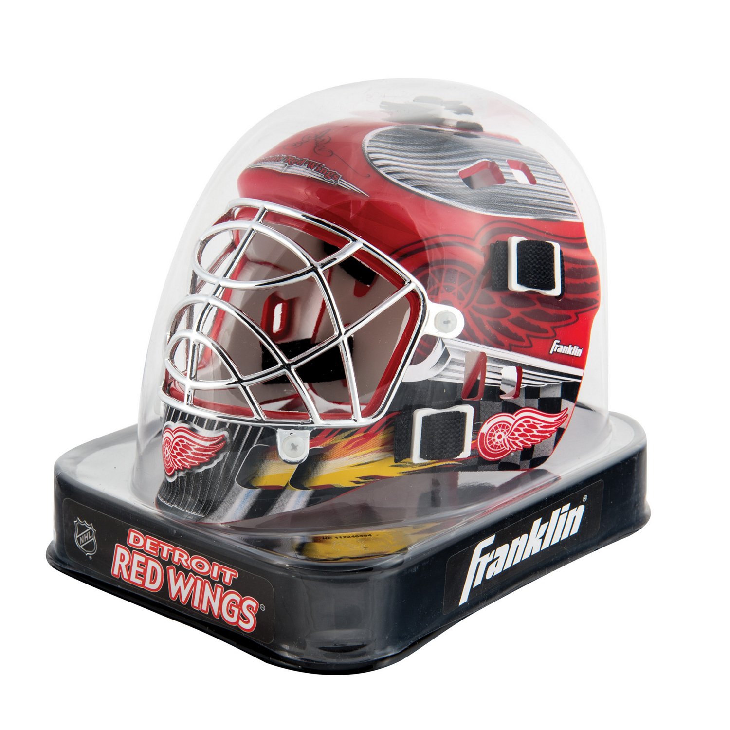 Franklin NHL Team Series Detroit Red Wings Mini Goalie Mask - view number 2