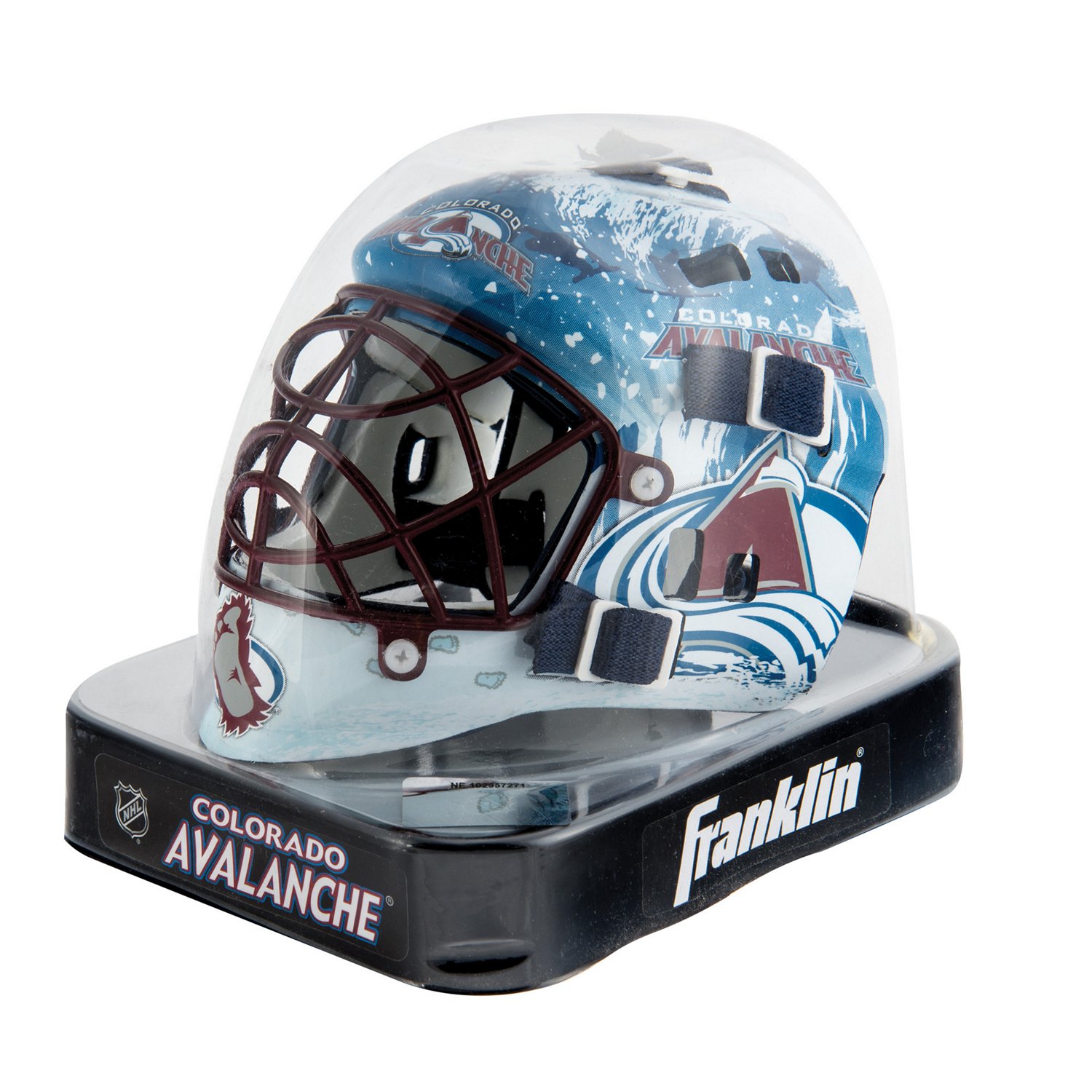 Franklin Colorado Avalanche Mini Goalie Helmet