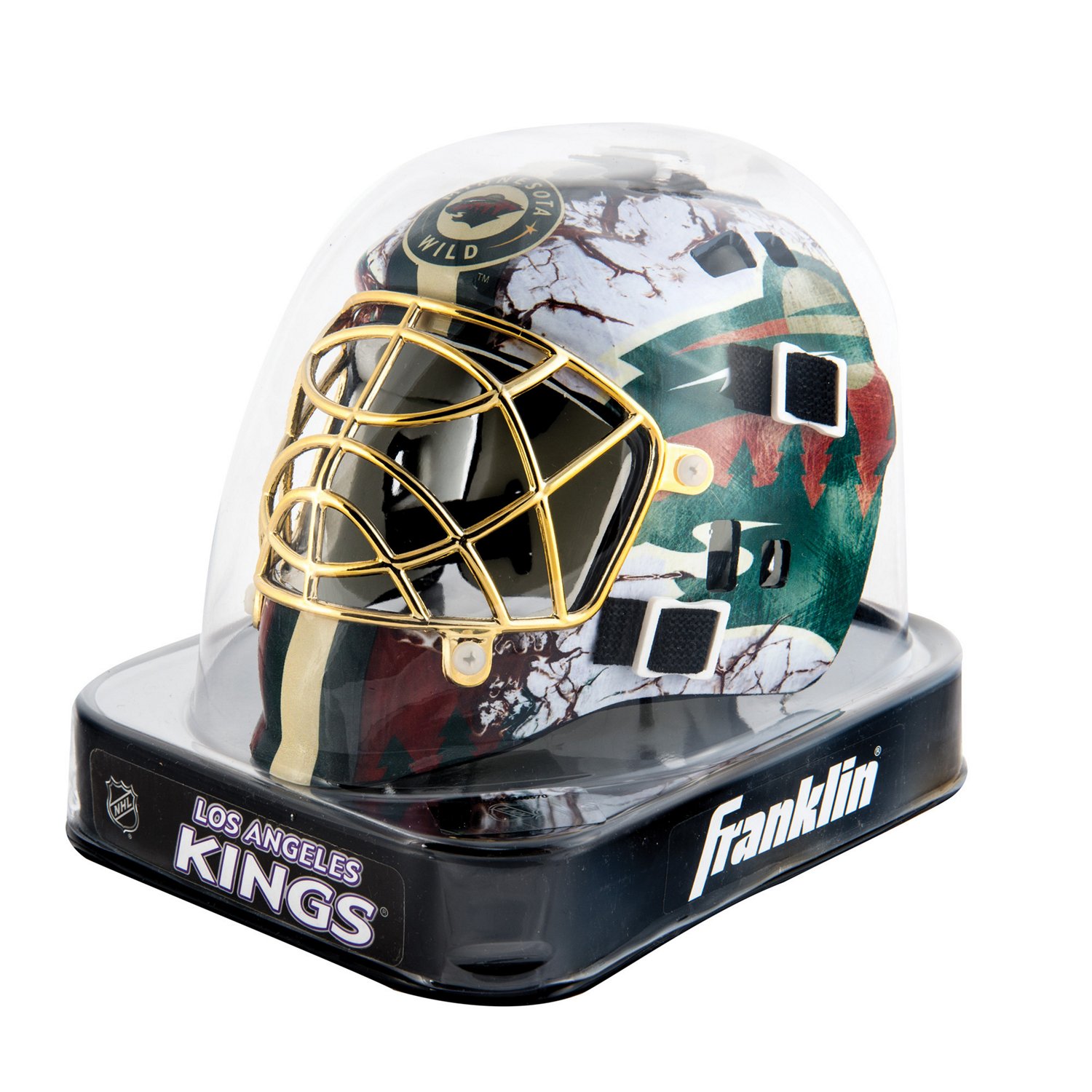 Franklin NHL Team Series Minnesota Wild Mini Goalie Mask - view number 2
