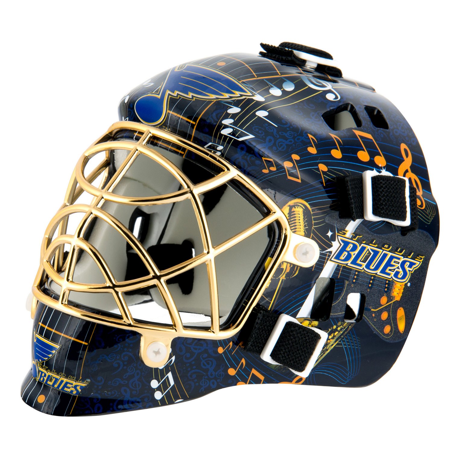 Franklin NHL Team Series St. Louis Blues Mini Goalie Mask