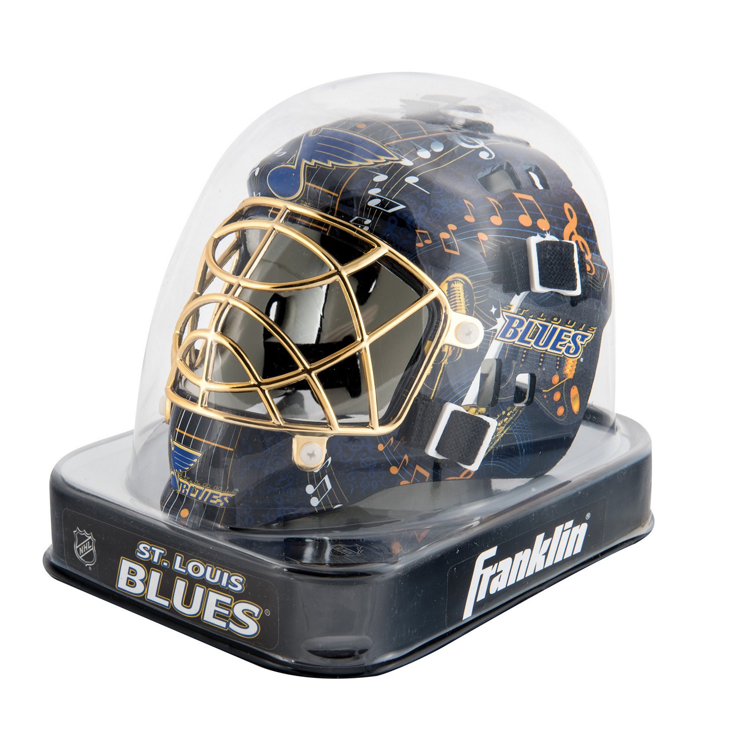 Franklin St. Louis Blues Mini Goalie Helmet
