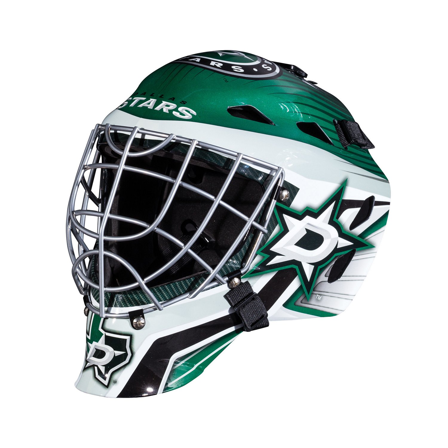 Franklin Boys' Dallas Stars GFM 1500 Goalie Face Mask