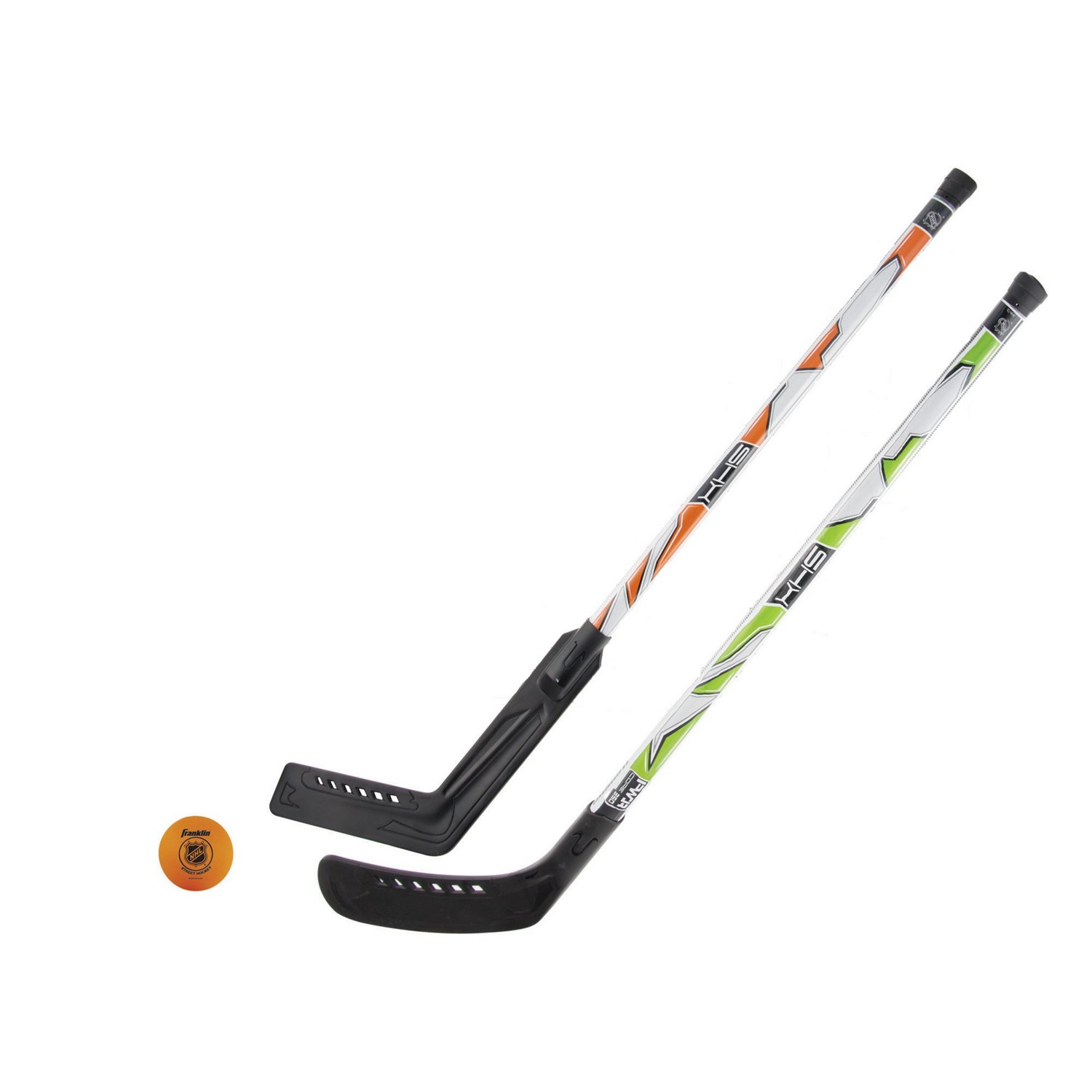 Franklin NHL Kids' Street Hockey Goalie and Player Stick Set Academy