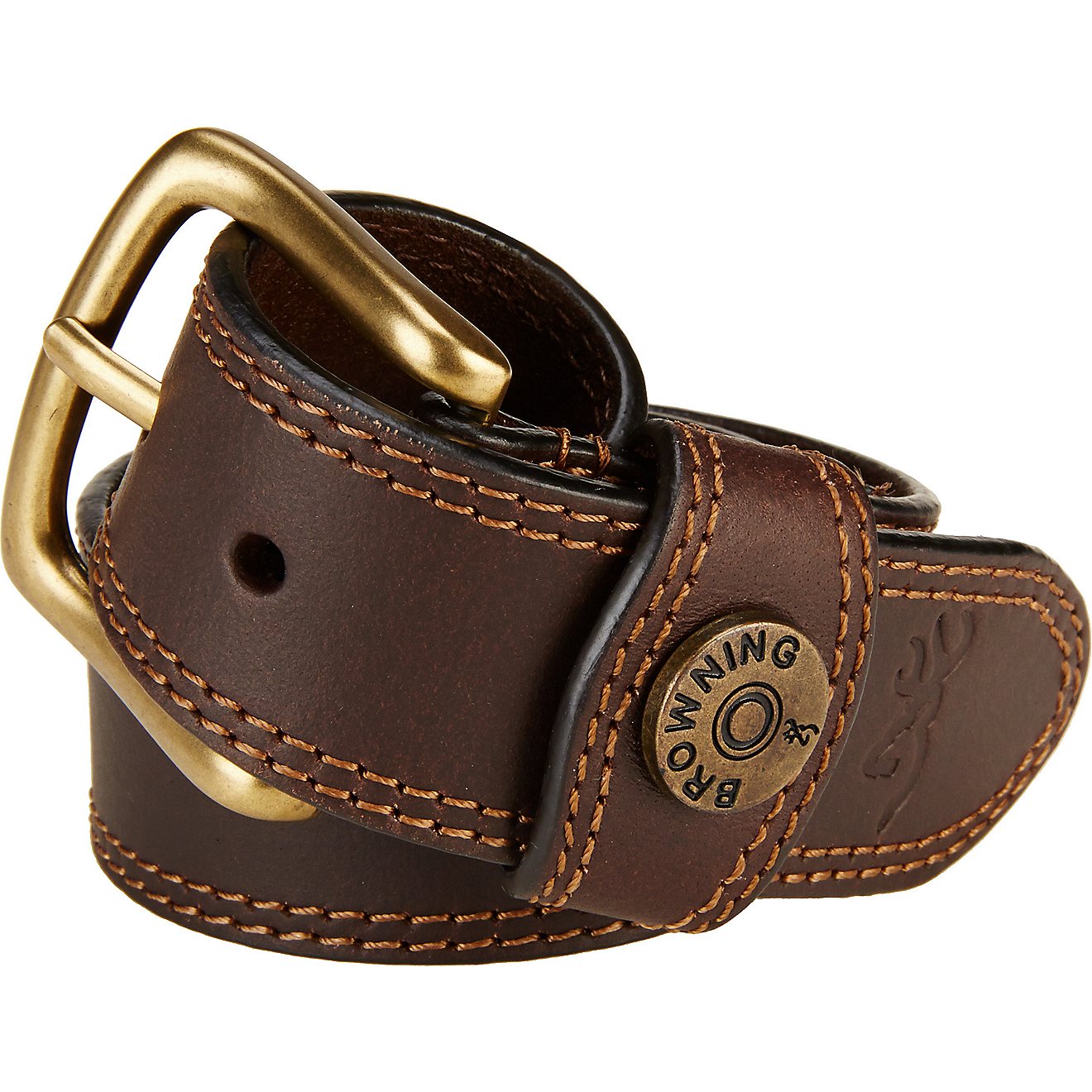 Browning Men's Leather Slug Belt                                                                                                 - view number 1