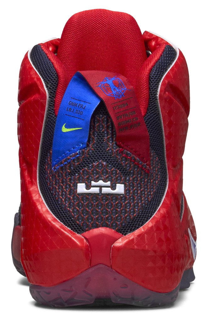 Nike Boys' LeBron XII GS Basketball Shoes - view number 2