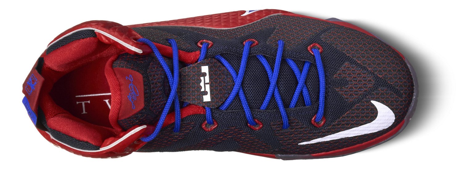 Nike Boys' LeBron XII GS Basketball Shoes - view number 3