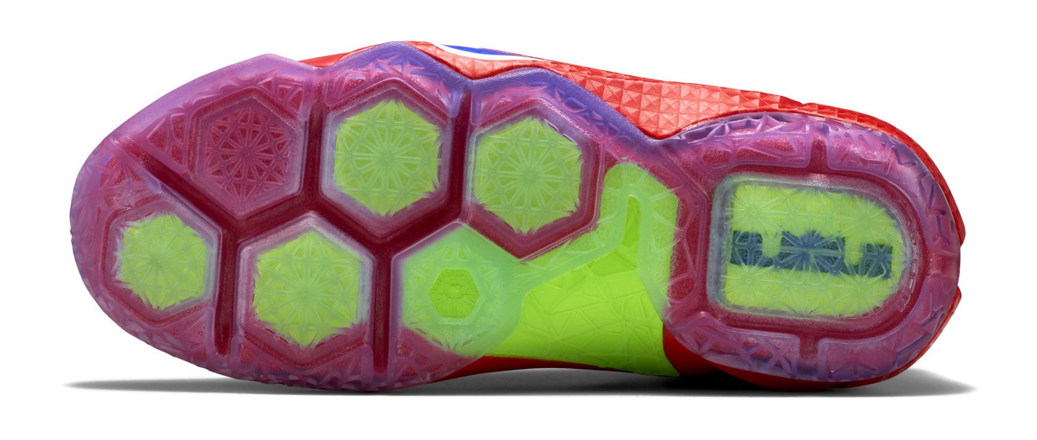 Nike Boys' LeBron XII GS Basketball Shoes - view number 4