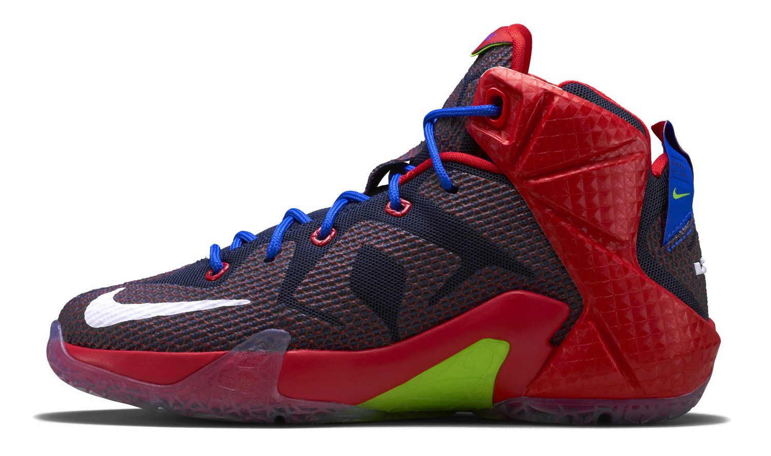 Nike Boys' LeBron XII GS Basketball Shoes - view number 5