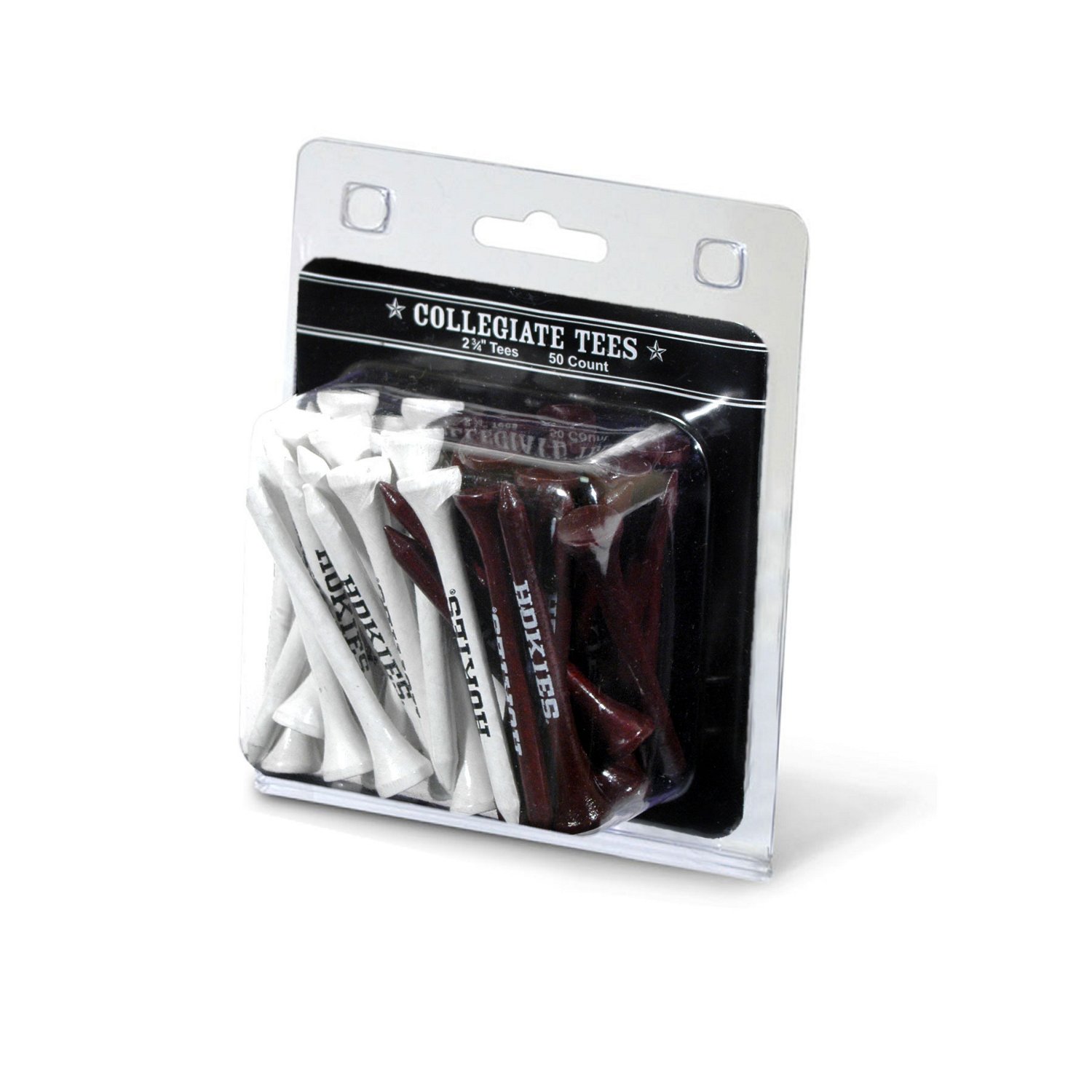 Team Golf Virginia Tech Golf Tees 50Pack Academy