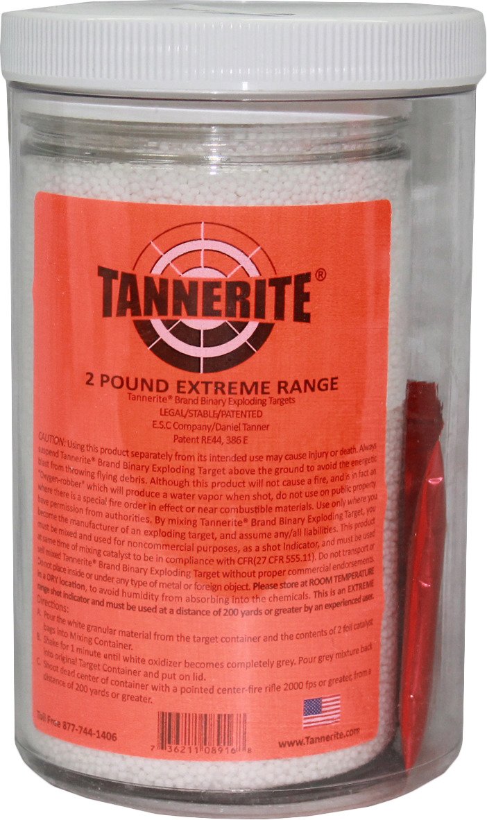 TANNERITE TARGET 1/2 ILB CAN - Maine Ammo Company