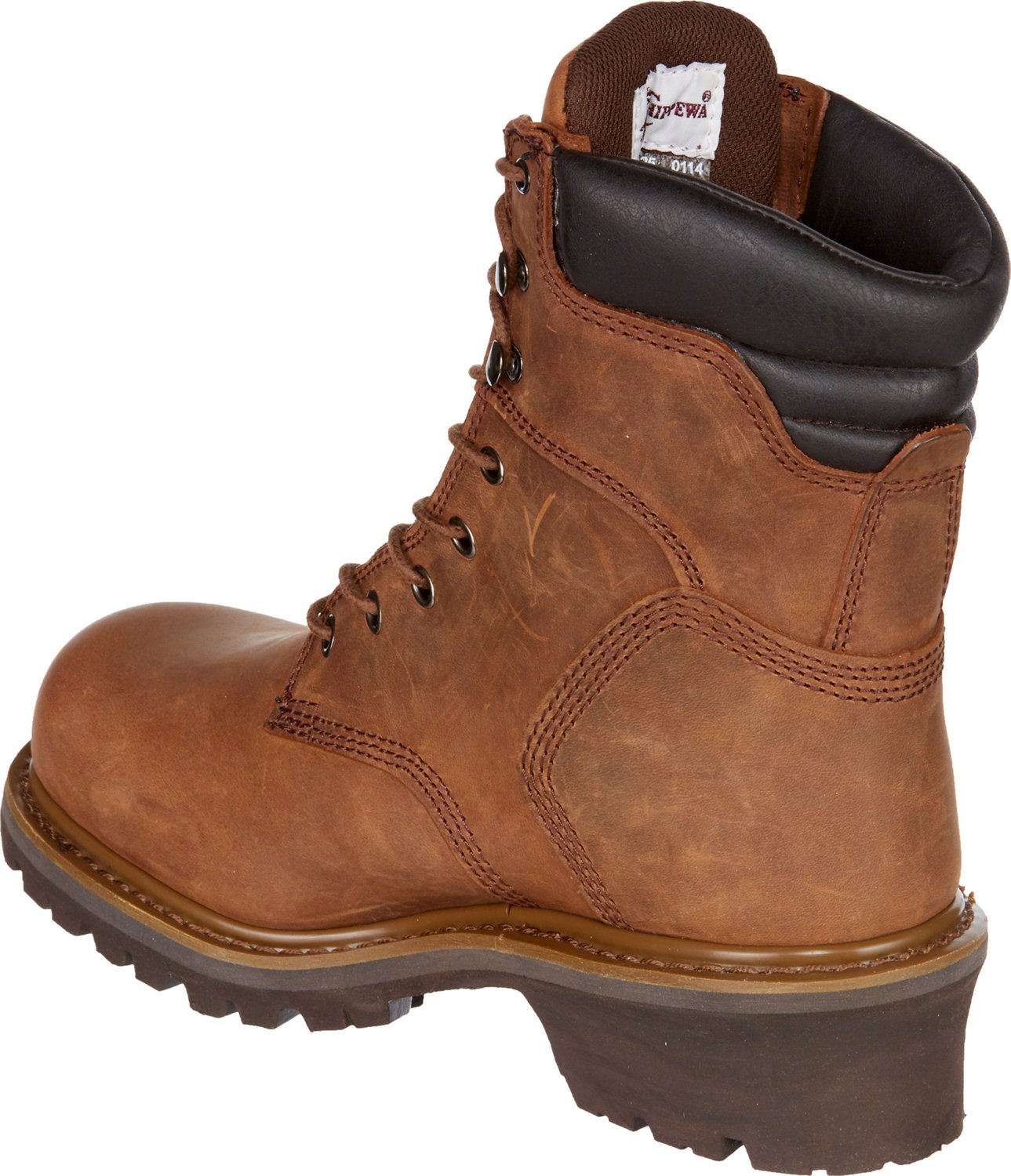 Chippewa Boots Oblique EH Steel Toe Lace Up Work Boots - view number 3