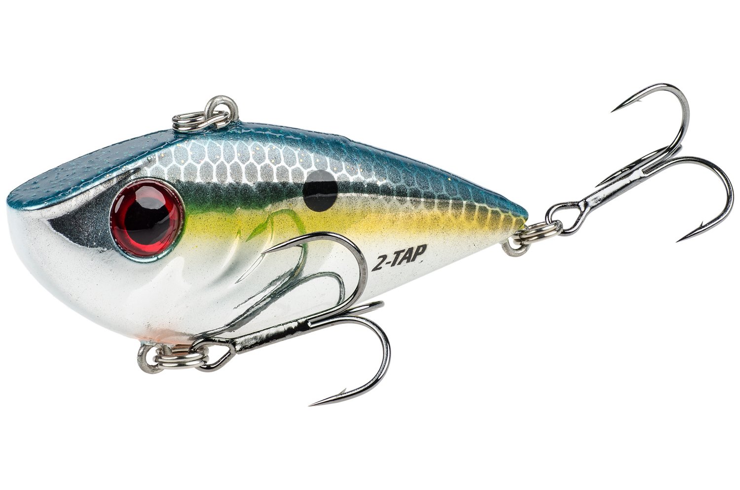 Strike King Red Eyed Shad Tungsten 2 Tap 1/2 oz Lipless Crankbait