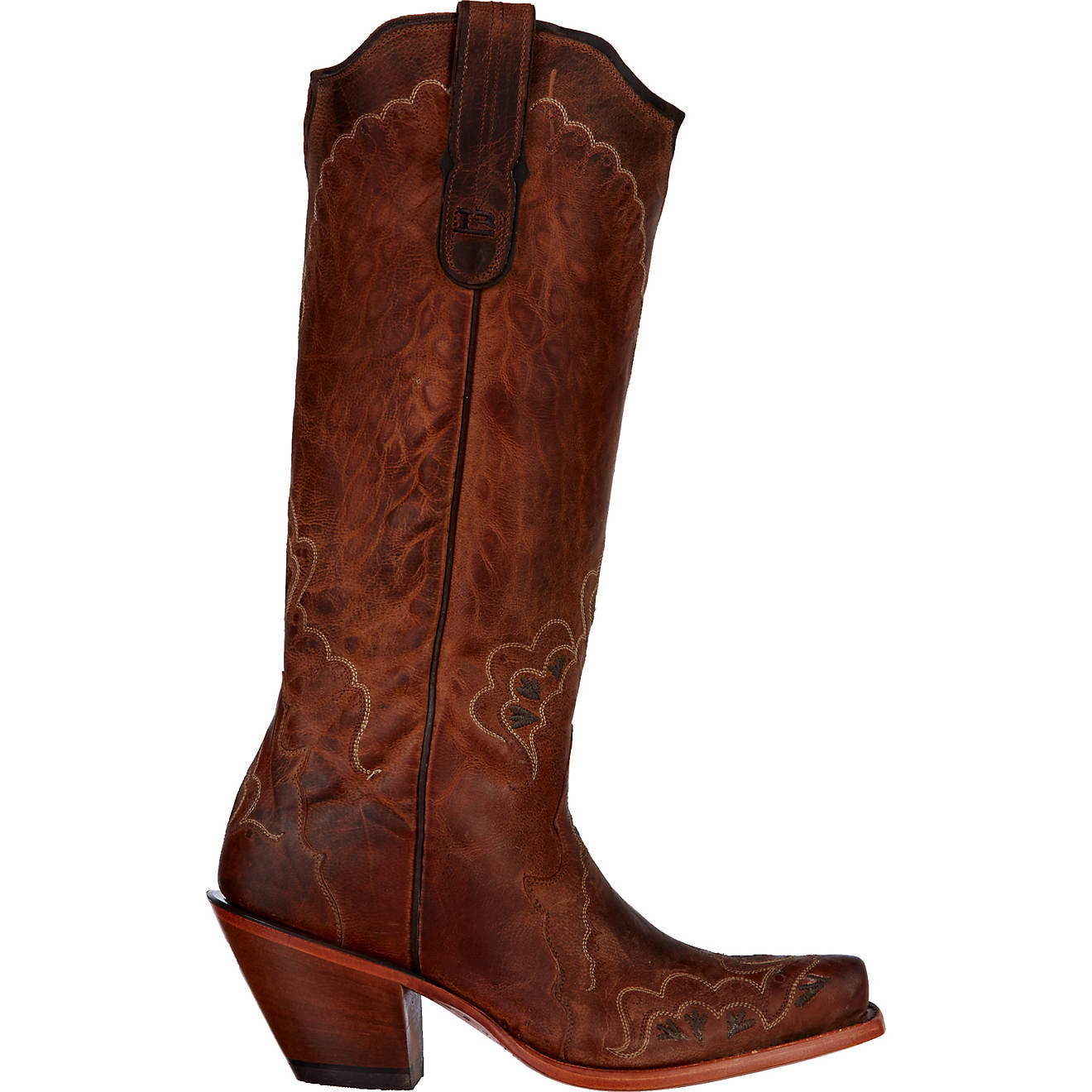 Tony Lama Women's Saigets Worn Goat Label Western Boots                                                                          - view number 1