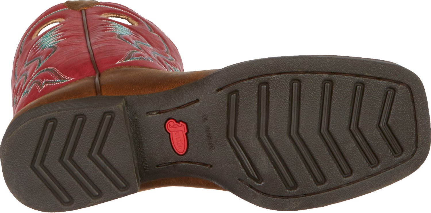 Justin Kids' Buffalo Bent Rail Western Boots - view number 5