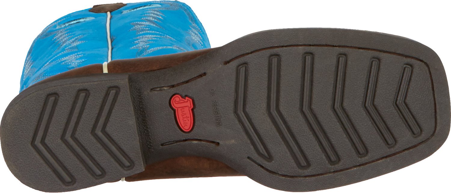 Justin Kids' Buffalo Bent Rail Western Boots - view number 5