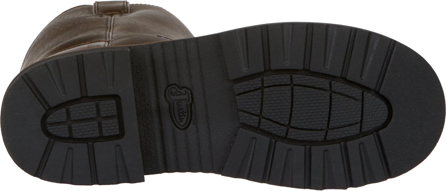 Justin Kids' Bay Gaucho Cowhide Western Boots - view number 5