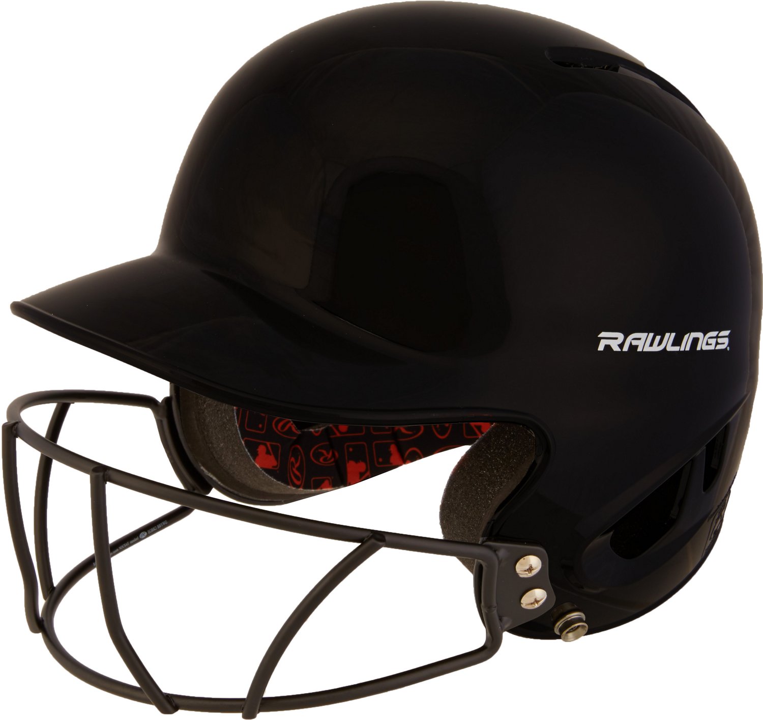 Rawlings Youth MLB Authentic Style TBall Batting Helmet with Faceguard