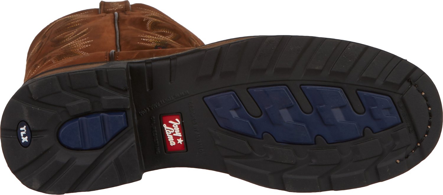 Tony Lama Men's Cheyenne TLX EH Steel Toe Western Wellington Work Boots - view number 5