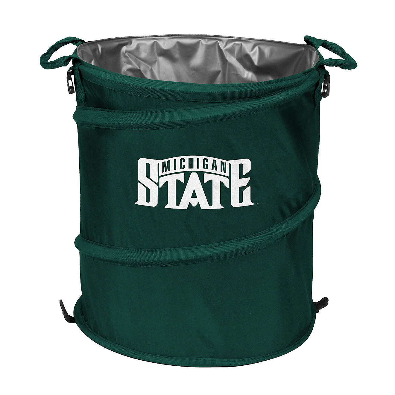 Logo™ Michigan State University Collapsible 3-in-1 Cooler/Hamper/Wastebasket                                                   - view number 1