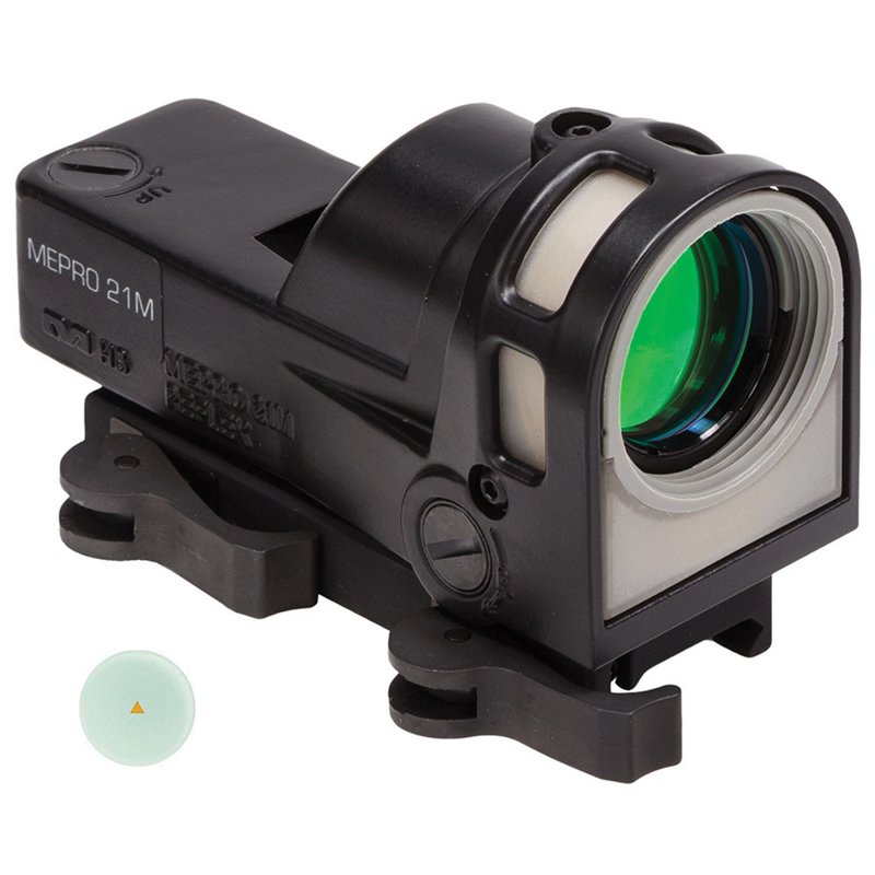 Meprolight USA Meprolight M21 Triangle Day/Night Tritium Illum Reflex Sight w/Picatinny Rail Adapter 0626410