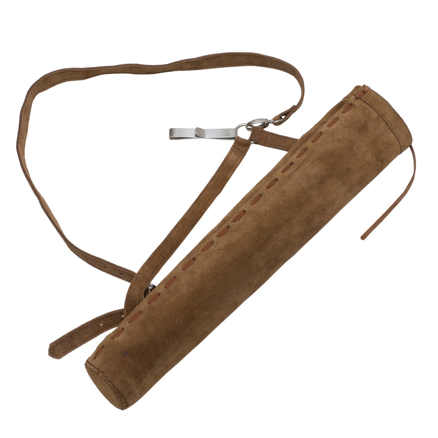 October Mountain Products Traditional Suede Hip/Back Quiver
