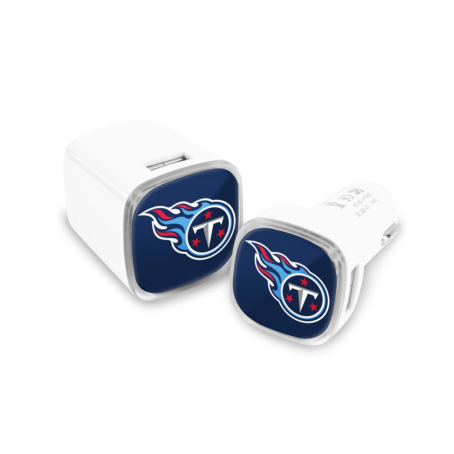 Prime Brands Group Tennessee Titans USB Chargers 2-Pack | Academy