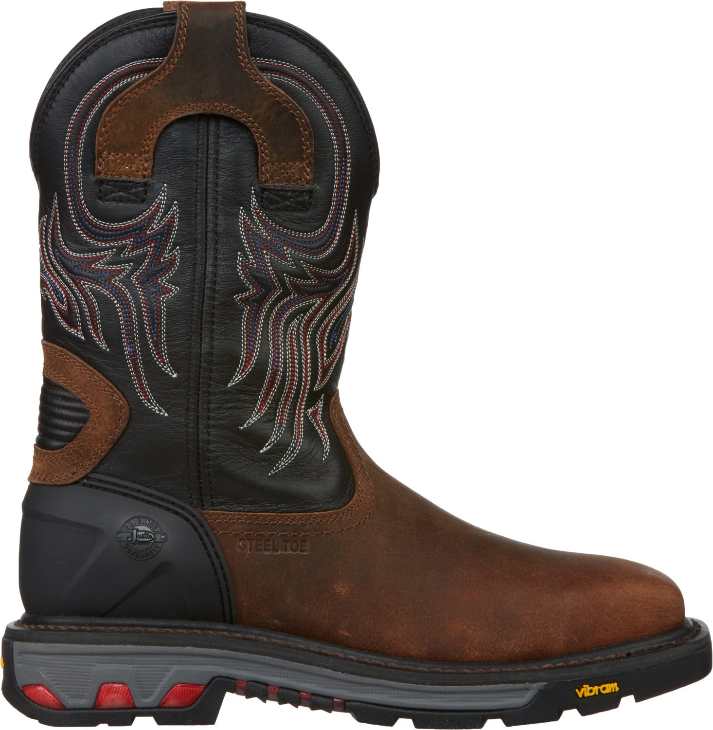 Justin vibram outlet boots