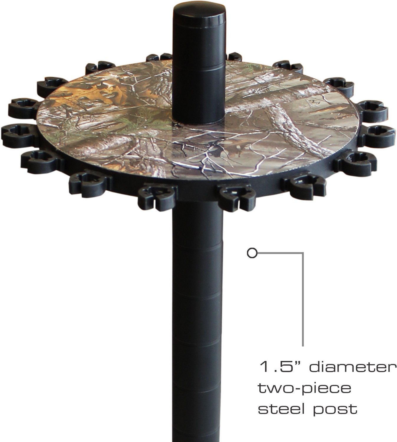 Real Tree 16 Rod Round Rack 39-7009 - The Home Depot