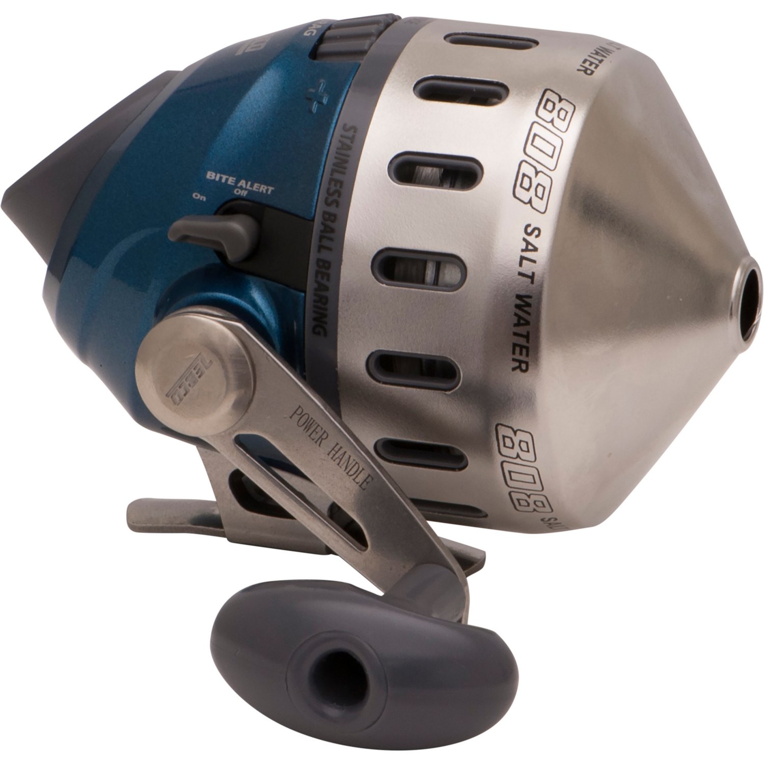 Zebco 808 Saltfisher Spincast Reel Convertible Academy