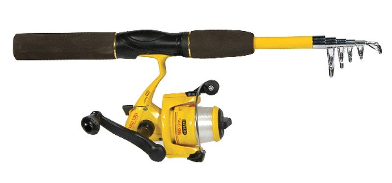 Eagle Claw Pack It 5'6" Freshwater Spinning Rod and Reel Combo                                                                   - view number 1